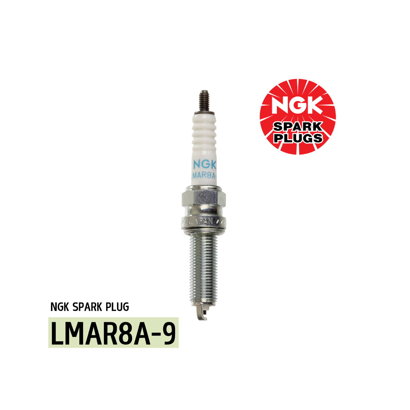 NGK SPARK PLUG 標準型火咀 - LMAR8A-9  (4313)