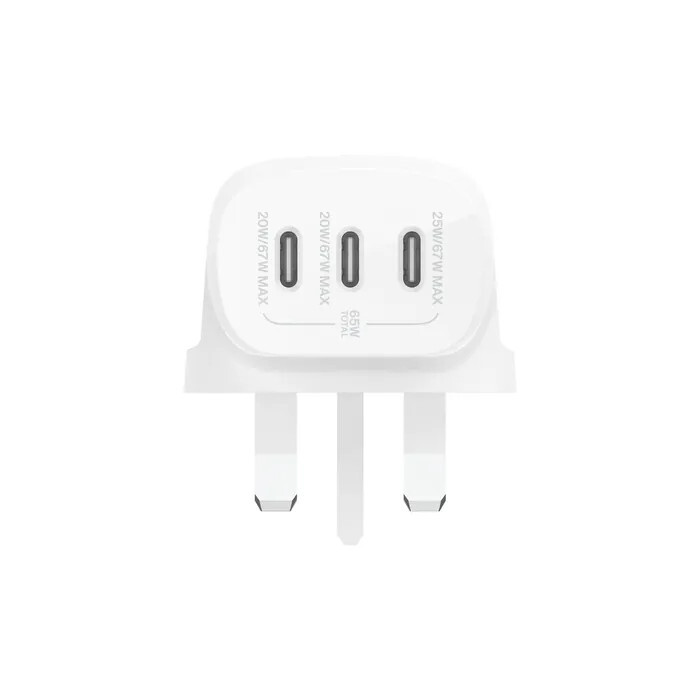 Belkin BoostCharge 3-Port USB-C Wall Charger 67W WCC002