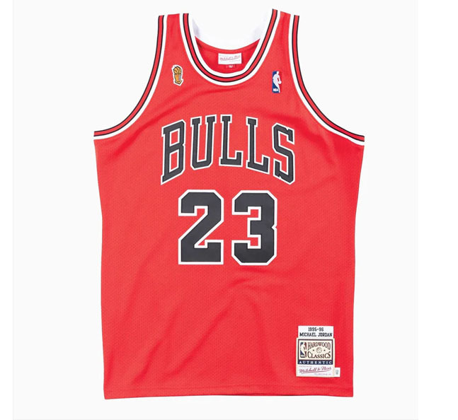 （特價6折，不退換）MITCHELL & NESS M&N NBA AUTHENTIC JERESY 1995-96 公牛 球員版 球衣【AJY4GS18075-CBUSCAR95MJO】喬丹