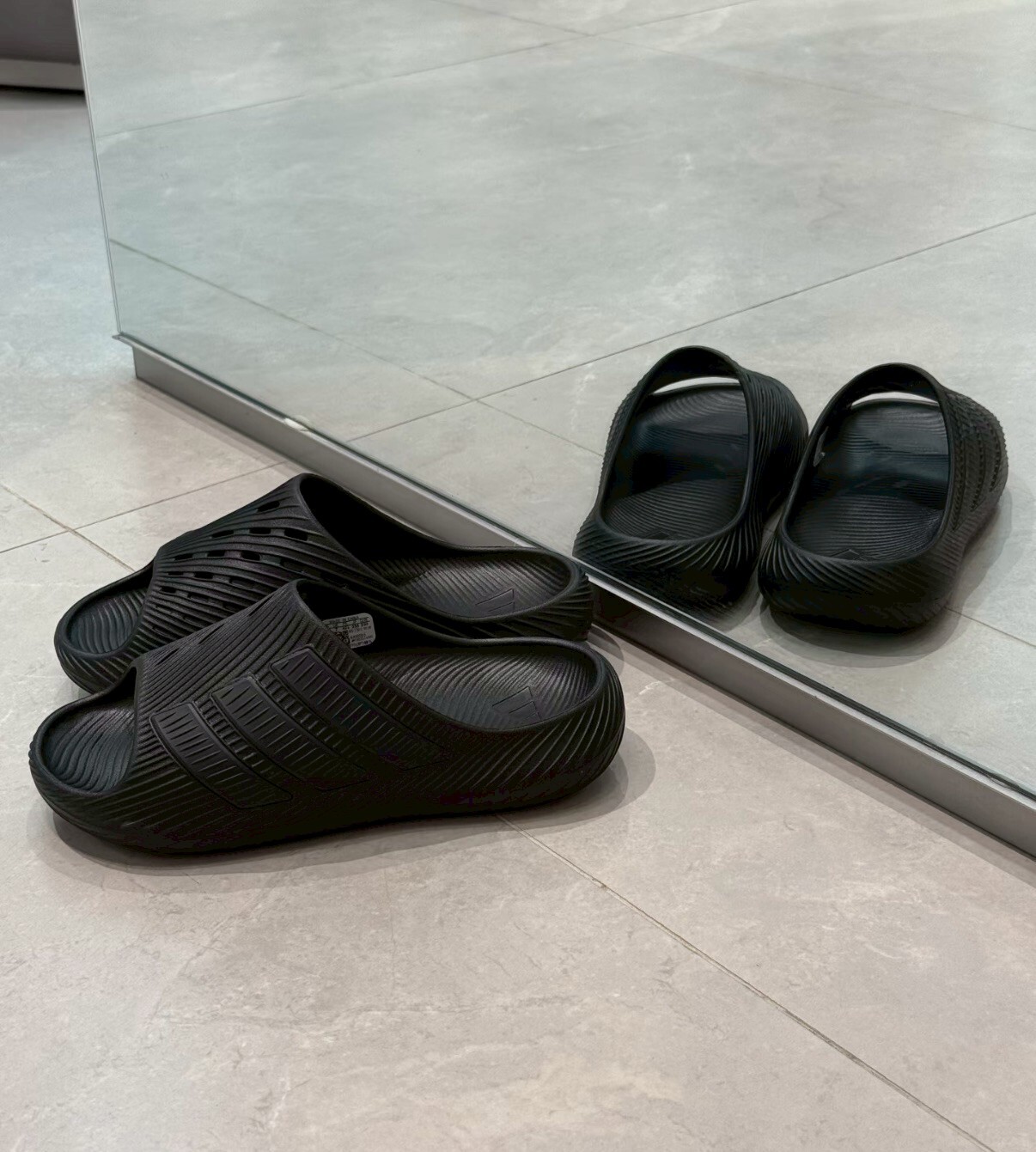 【Luxury】 ADIDAS ORIGINALS 愛迪達 Purechill Slide拖鞋 男女 機能拖鞋 白黑 涼快 乾爽 緩衝 舒適 KI0054 KI0055