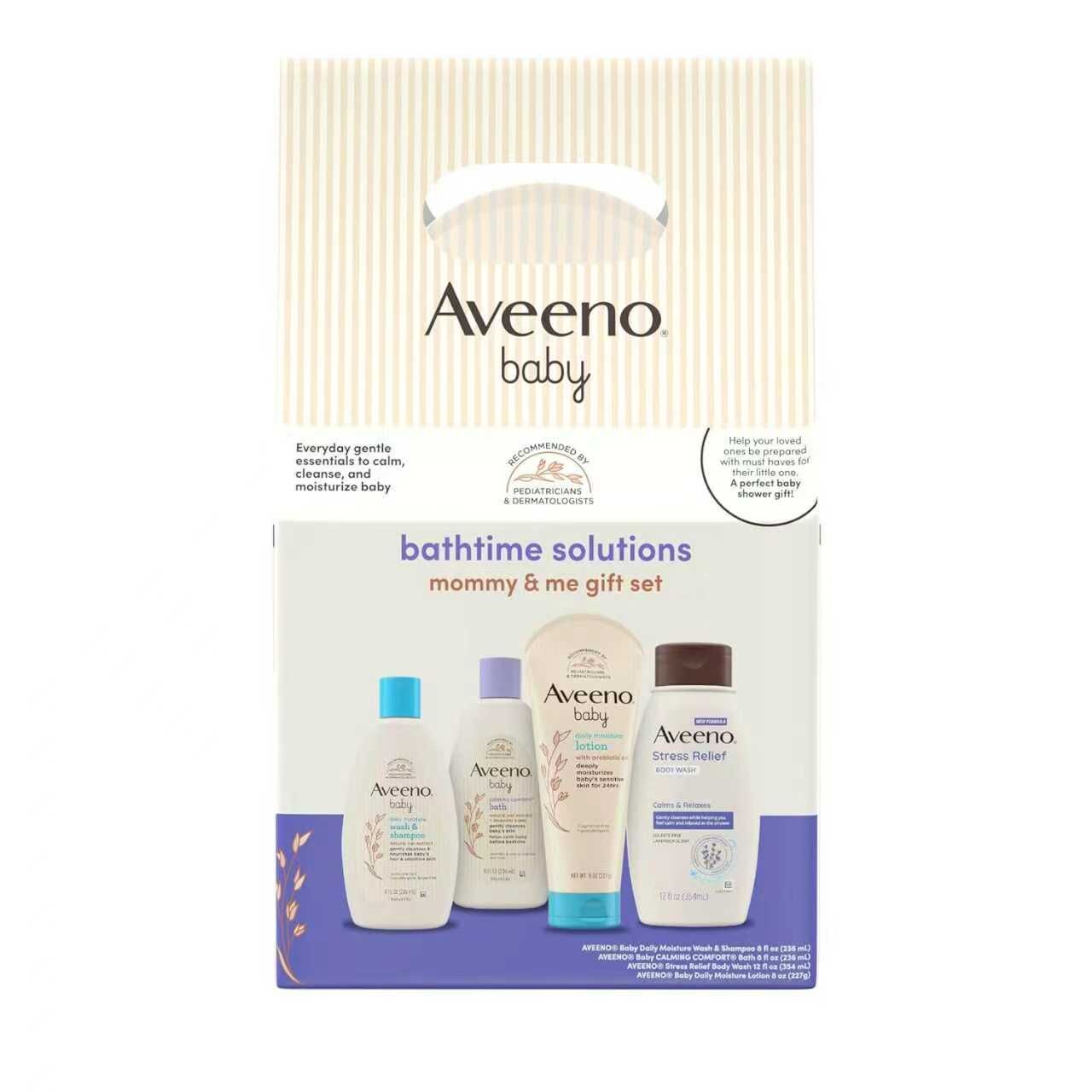 【預購】Aveeno Baby H071458 嬰兒沐浴護理禮盒套裝