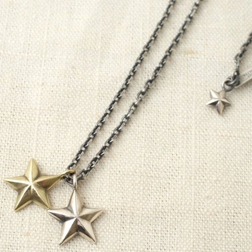 Atease - NEW MILITARY STAR W NECKLACE 45cm [AN-MSTR-W]