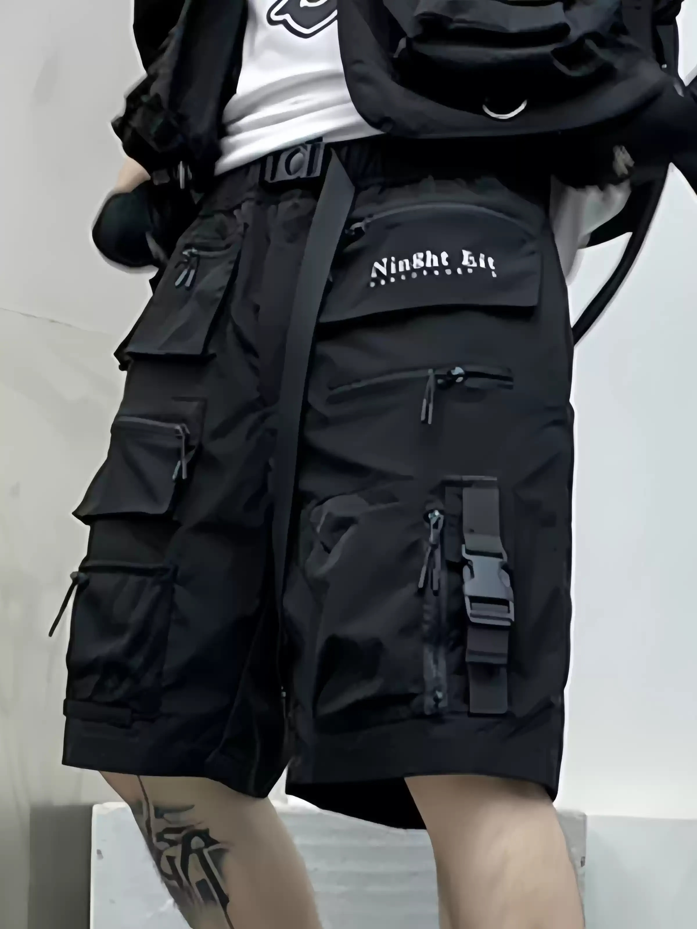 𝙏𝙀𝘾𝙃𝙒𝙀𝘼𝙍 登山多口袋工裝短褲