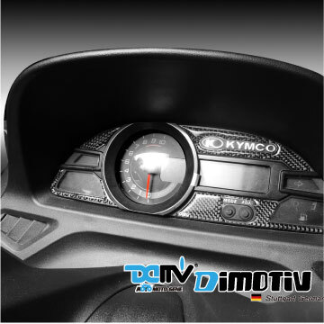 【DIMOTIV】KYMCO Xciting 400 12-16儀表板+鎖匙孔+油杯蓋飾貼組