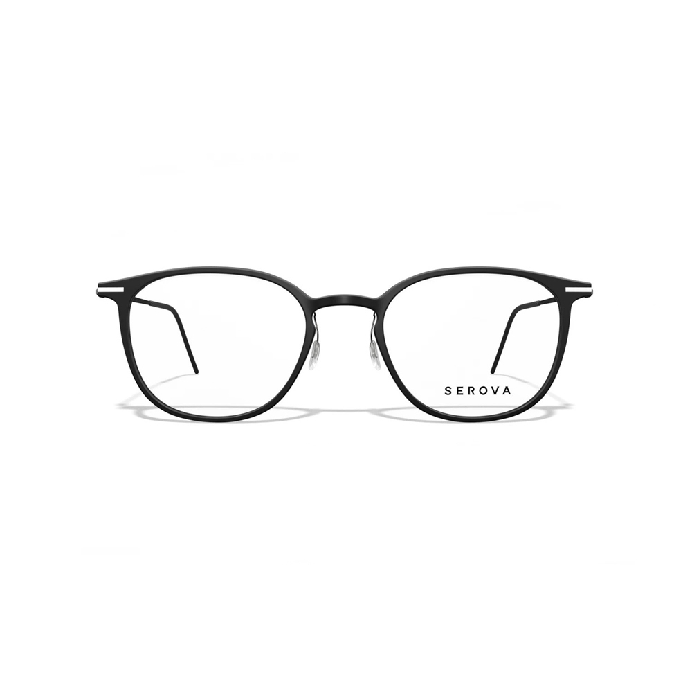 【SEROVA】SP1273 C16方框光學眼鏡♦(黑)