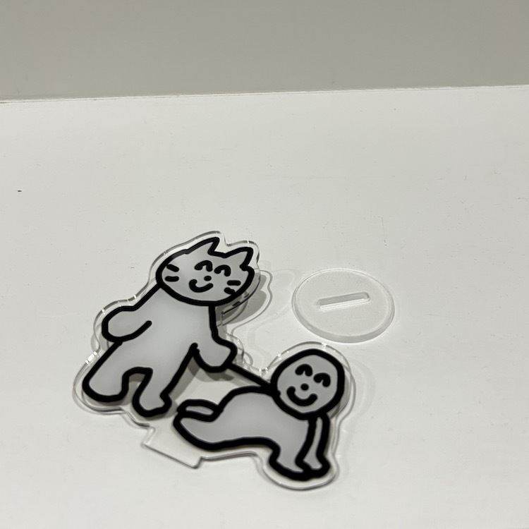 【咪室 MEOWMI TATTOO】笑貓便簽夾