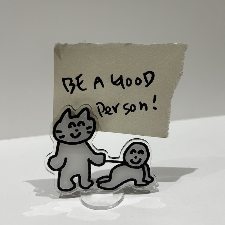 【咪室 MEOWMI TATTOO】笑貓便簽夾