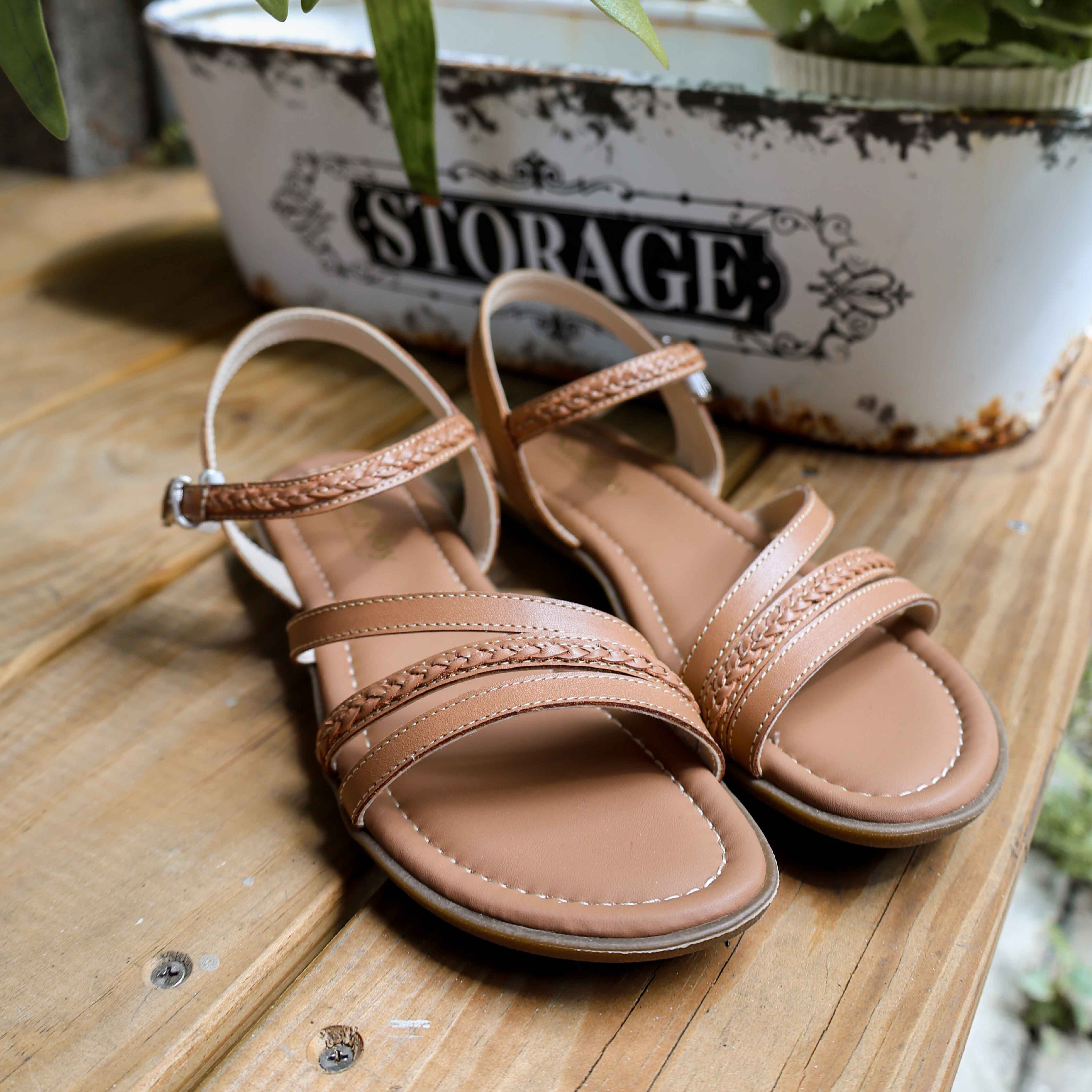 Jenny Leather Sandals