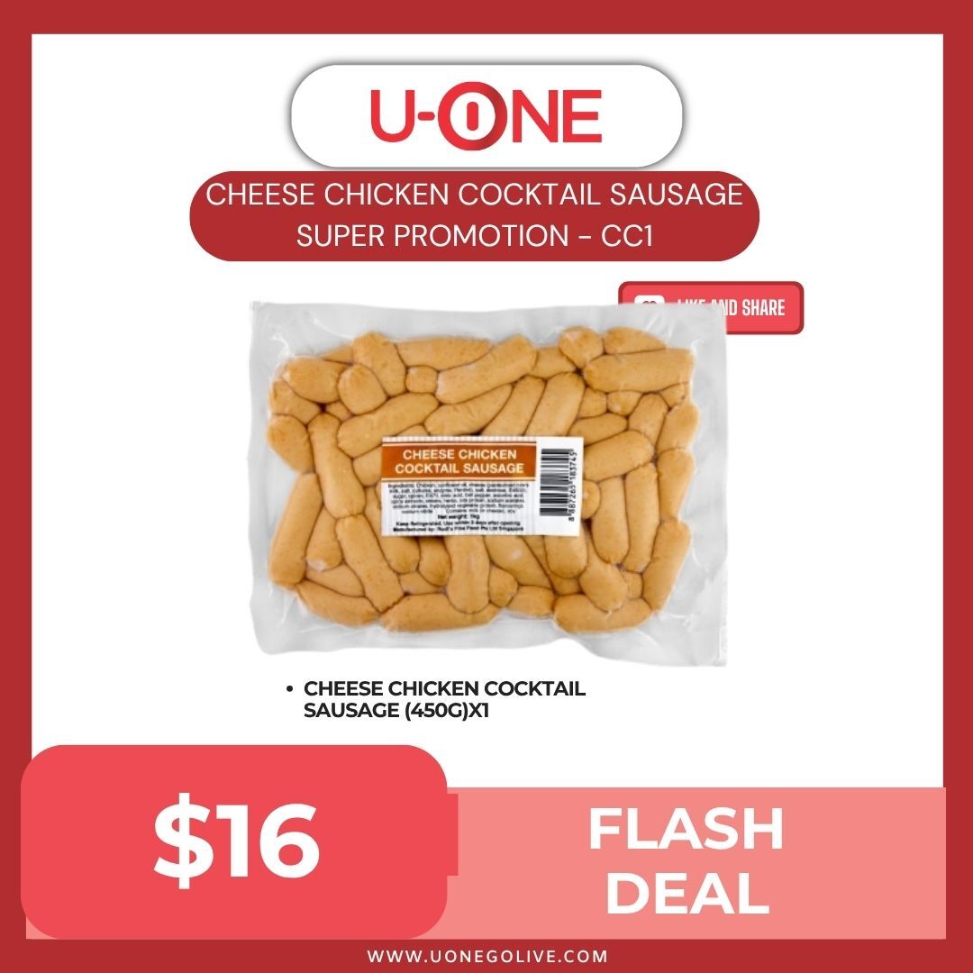 CHEESE CHICKEN COCKTAIL SAUSAGE SUPER PROMOTION - CC1