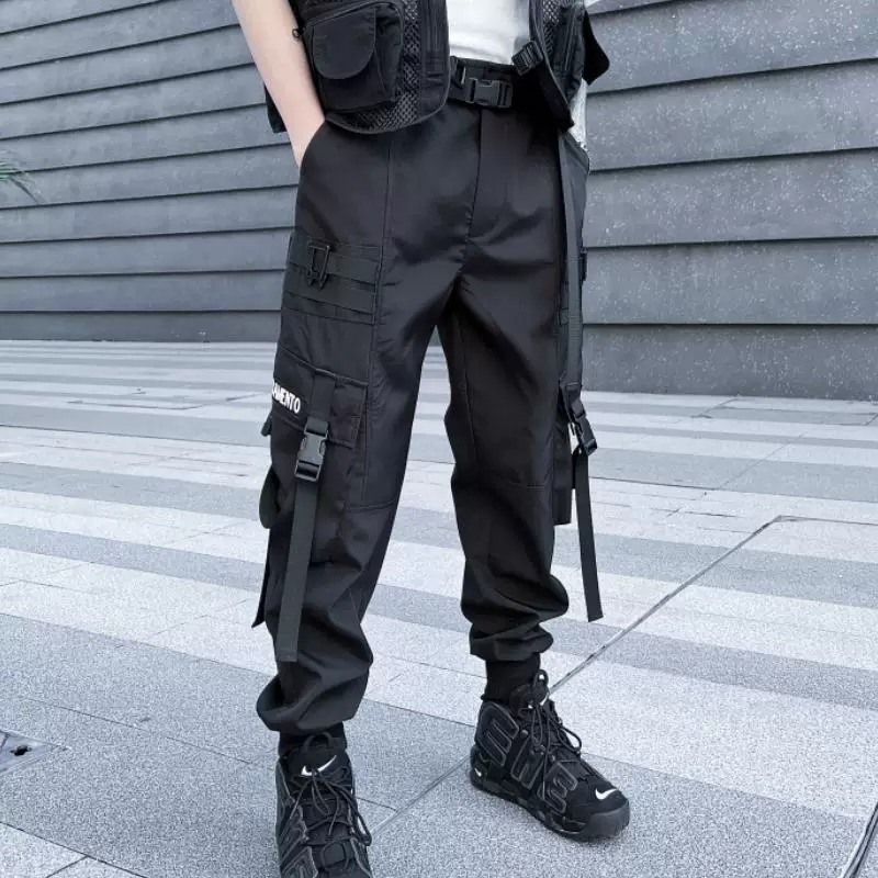 𝙏𝙀𝘾𝙃𝙒𝙀𝘼𝙍 織帶機能傘兵工裝褲
