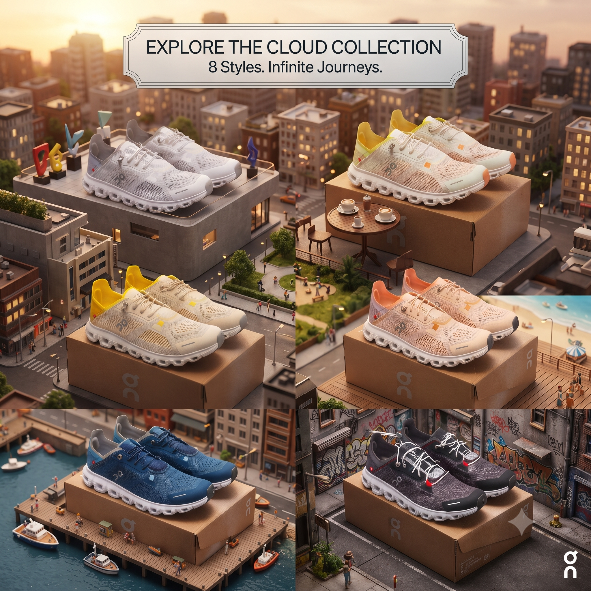ON CLOUD 6 COAST 休閒跑鞋