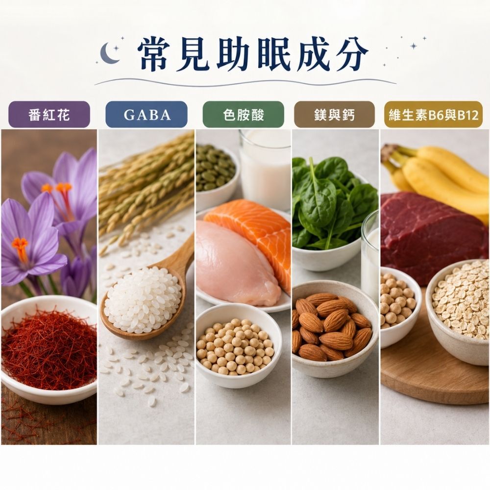 常見助眠成分有哪些