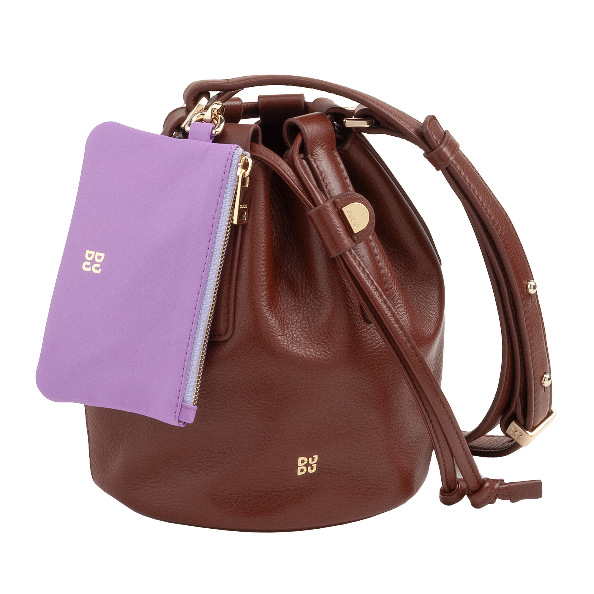 Dudu Leather bag - Filicudi 534-6064-50 Chocolate