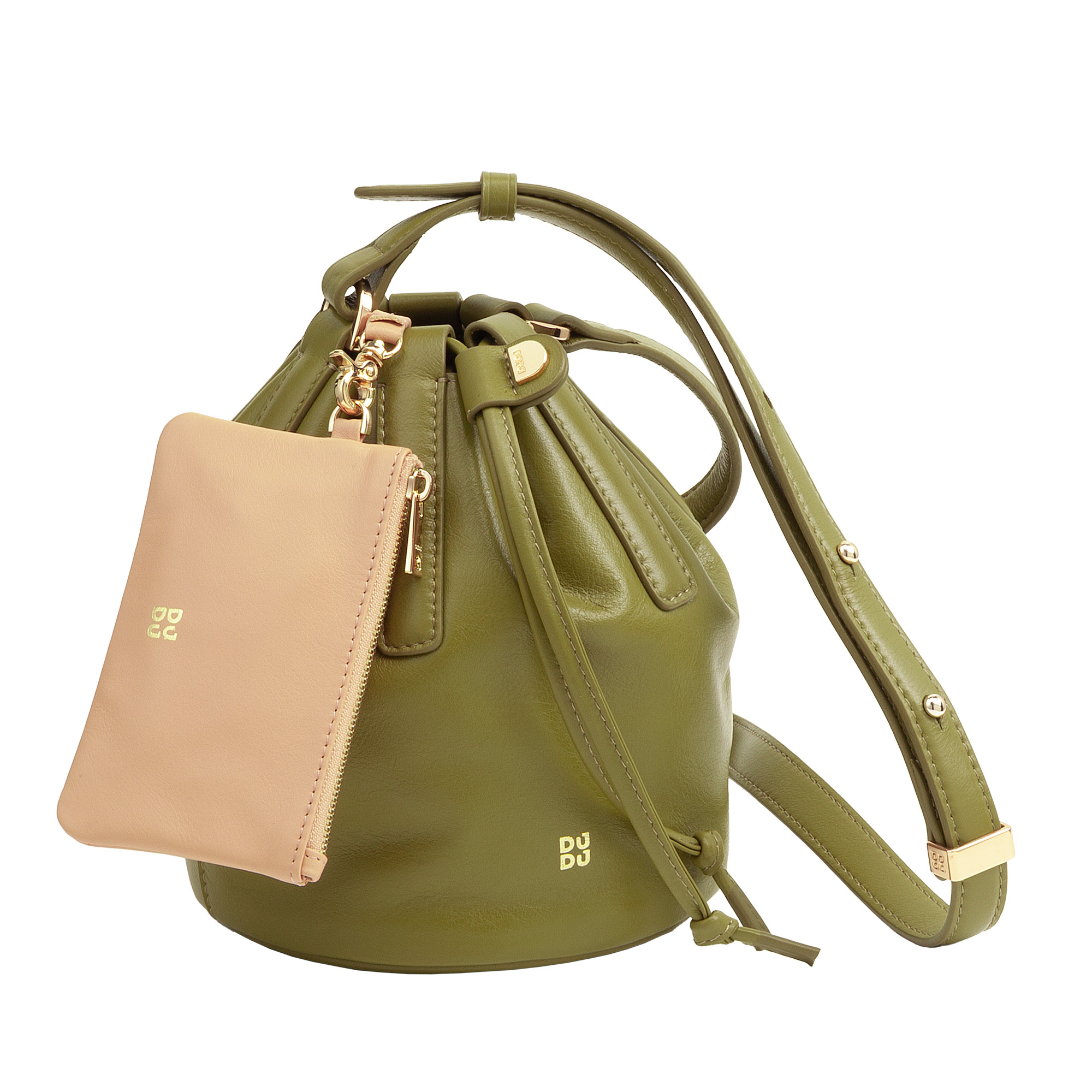 Dudu Leather bag - Filicudi 534-6064-51 Olvie green