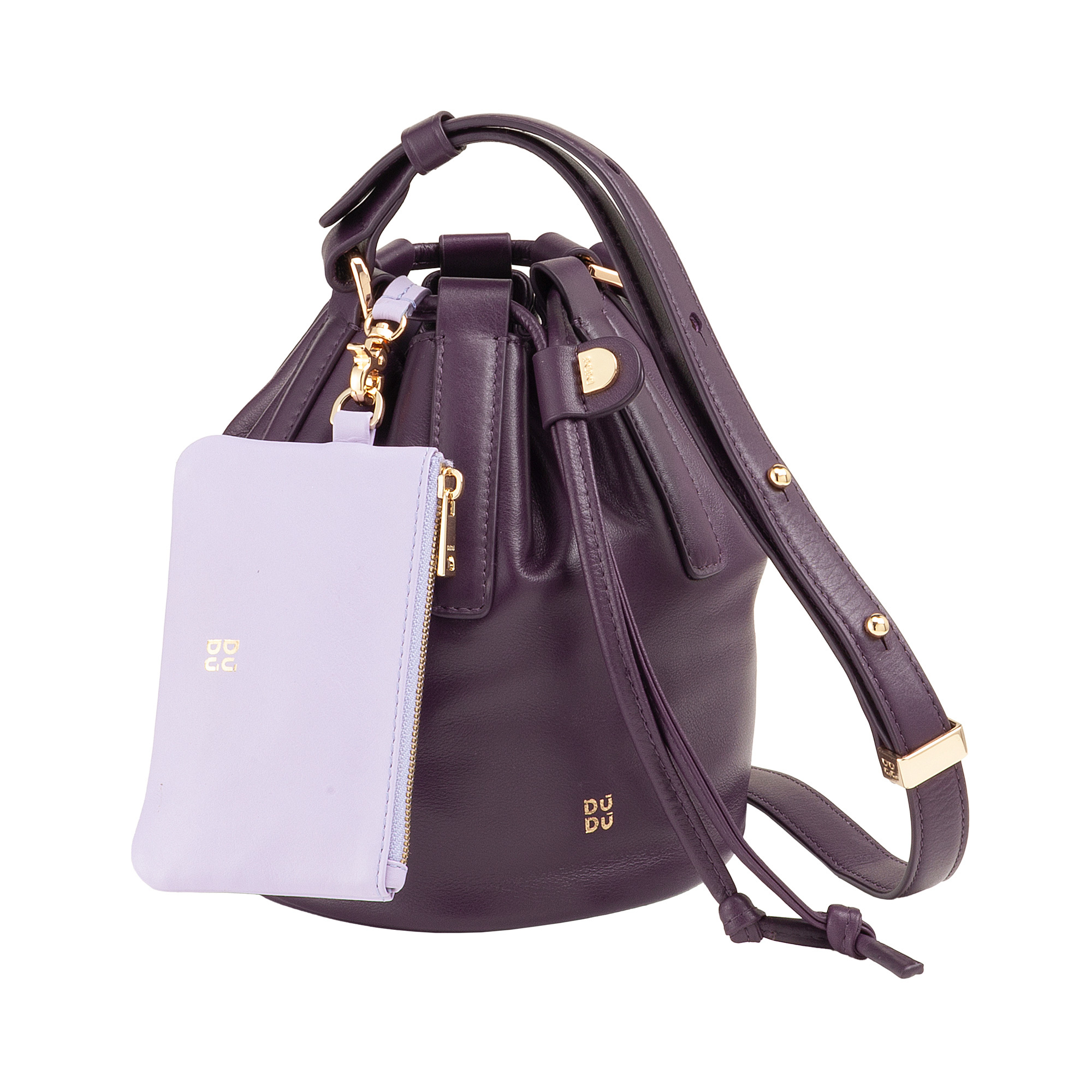 Dudu Leather bag - Filicudi 534-6064-60 Deep Purple
