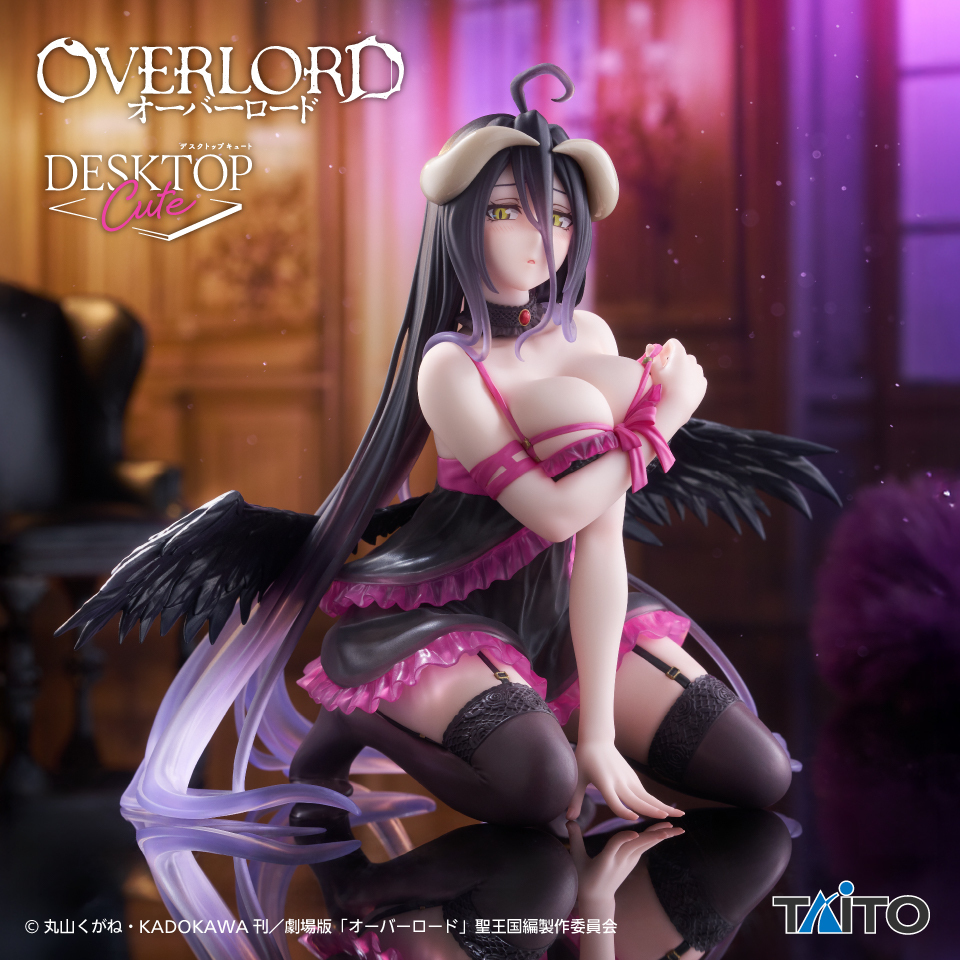 TAITO 代理版 景品 OVERLORD Desktop Cute 雅兒貝德 女性連身睡衣ver.