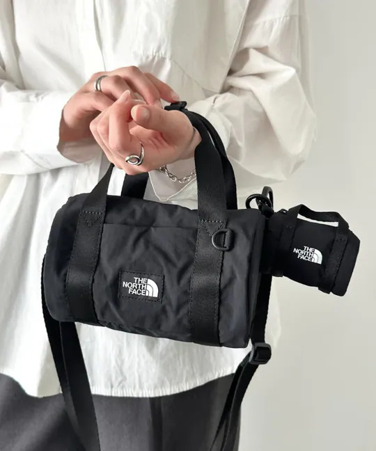 【逢甲 FUZZY】<限時預購> THE NORTH FACE 二合一圓筒包 防潑水 側背包