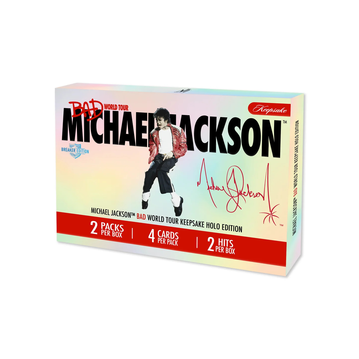 Michael Jackson Bad World Tour Keepsake Holo - Breaker Box