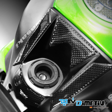 【DIMOTIV】KAWASAKI ER6N / ER6F 12-16鎖匙孔+車架飾貼組
