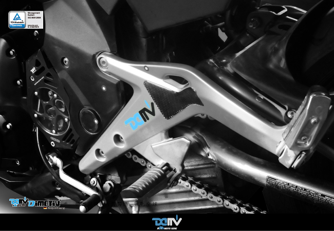 【DIMOTIV】KAWASAKI ER6N / ER6F 12-16鎖匙孔+車架飾貼組