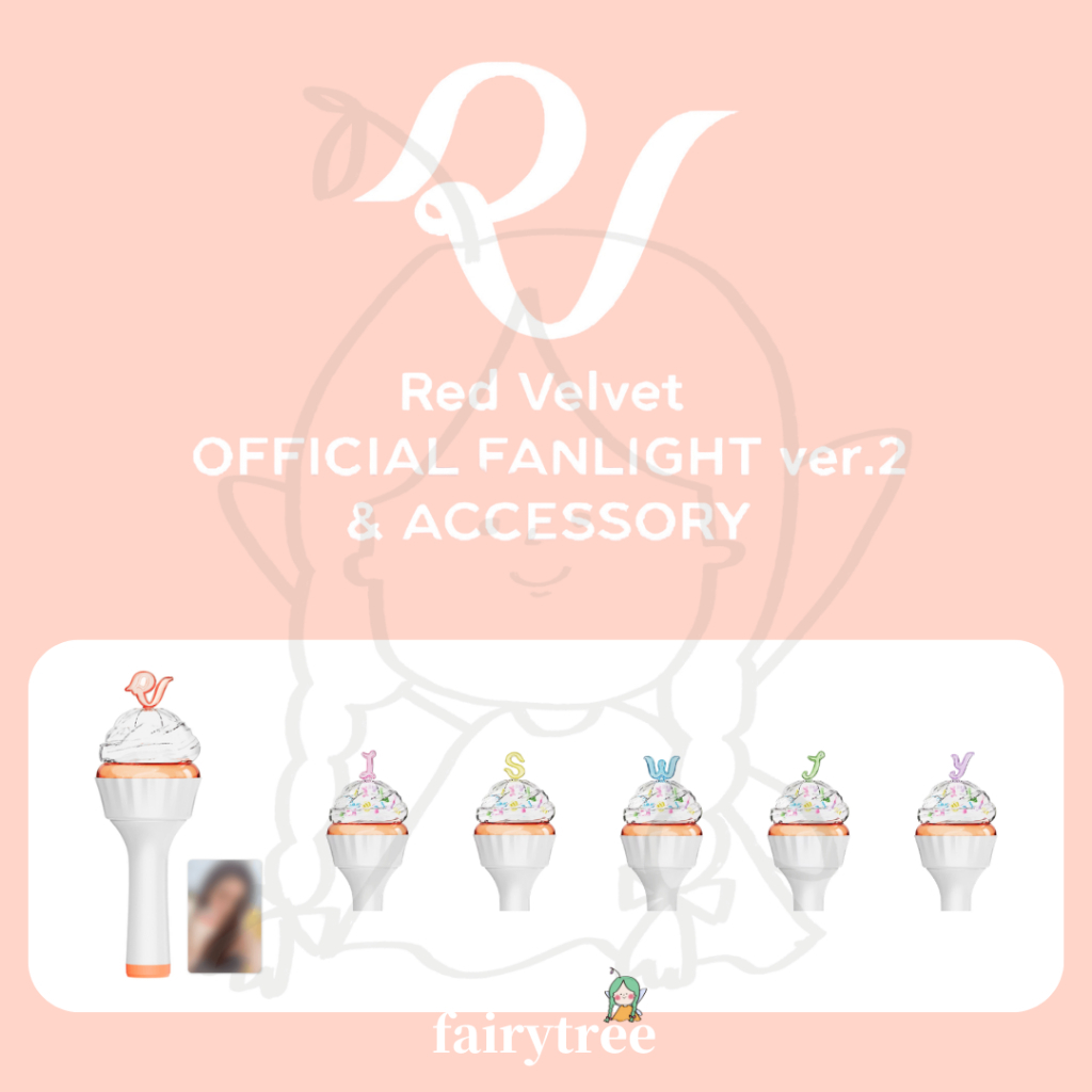 Red Velvet OFFICIAL FANLIGHT VER.2 官方二代手燈 手燈飾件