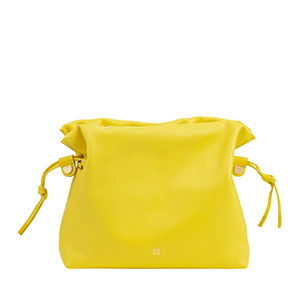 Dudu Leather bag Ischia -  534-6071-48 Citrus yellow
