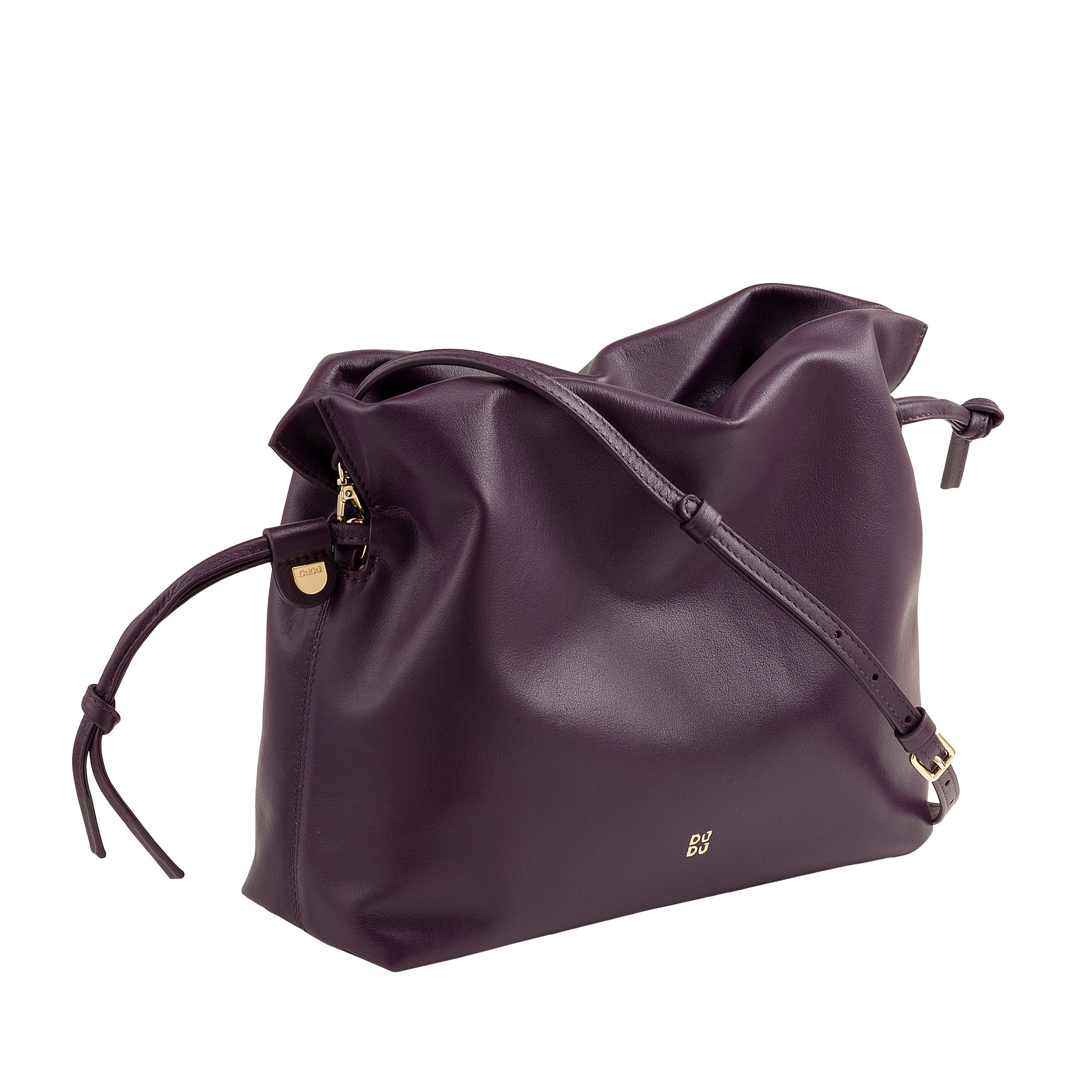 Dudu Leather bag Ischia - 534-6071-60 Deep purple
