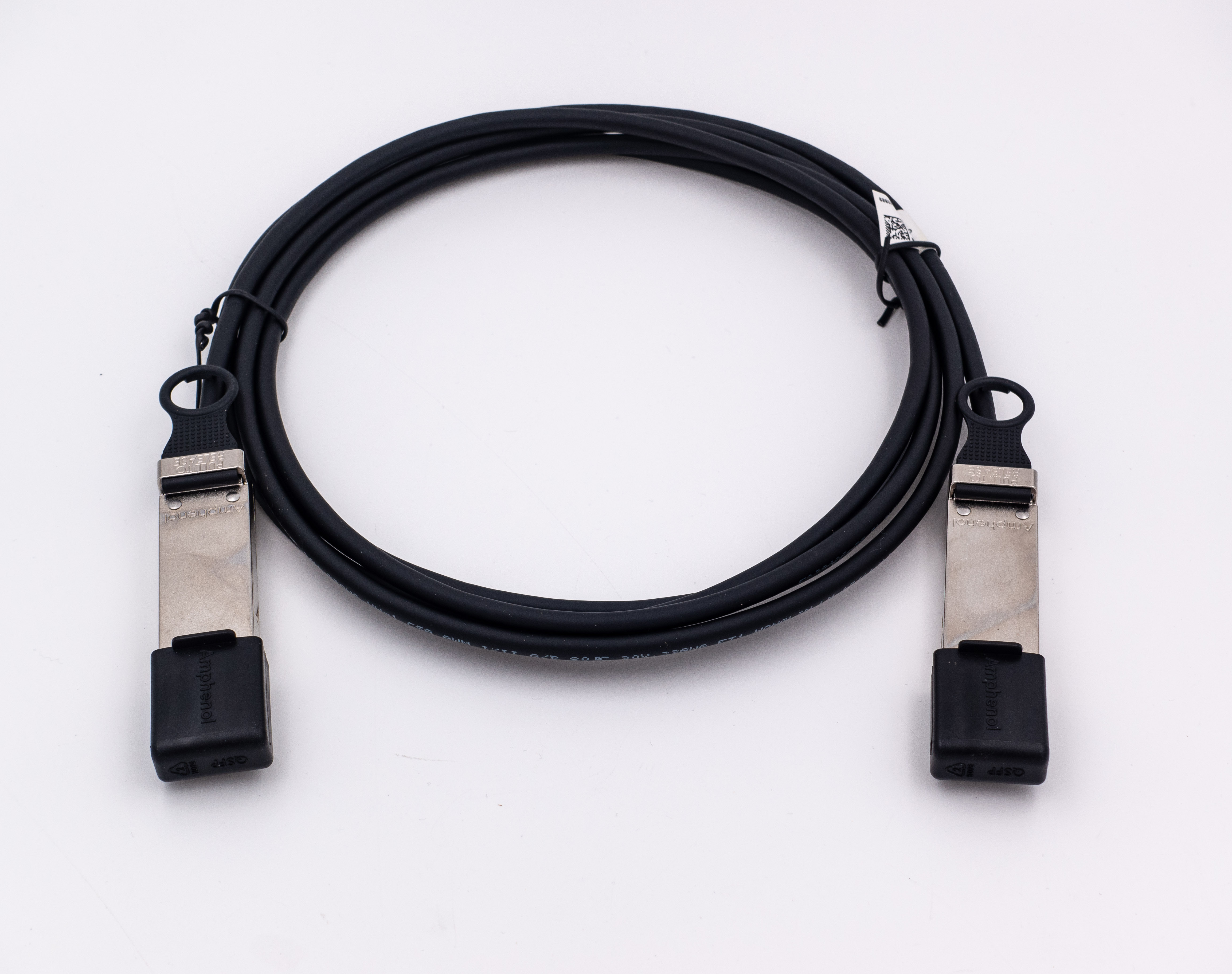 安費諾 40GB QSFP DAC 一體式纜線 堆疊  2.5米 網路線 相容AI主機 NVIDIA DGX Spark
