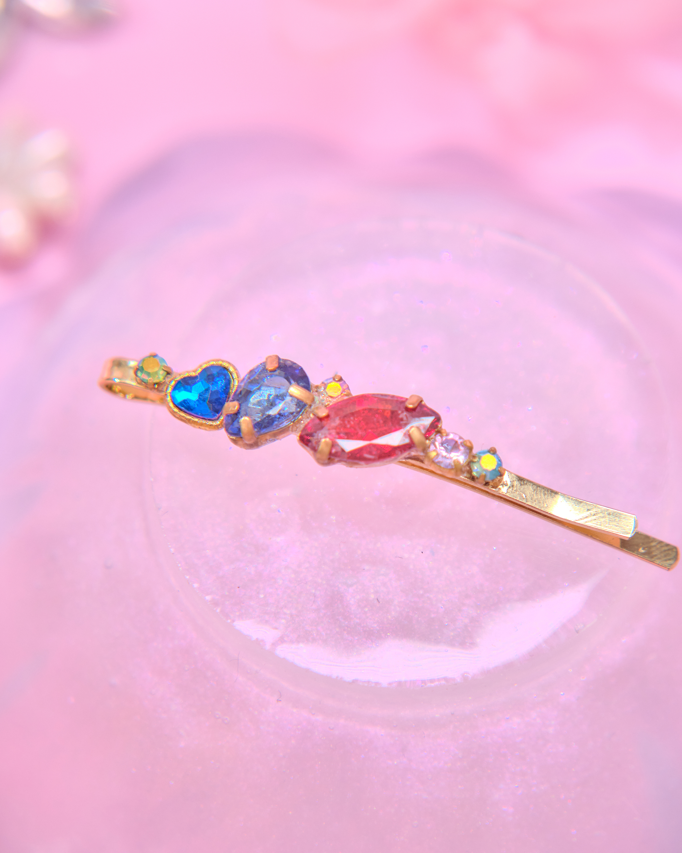 13753 Gemstone Hair Pins