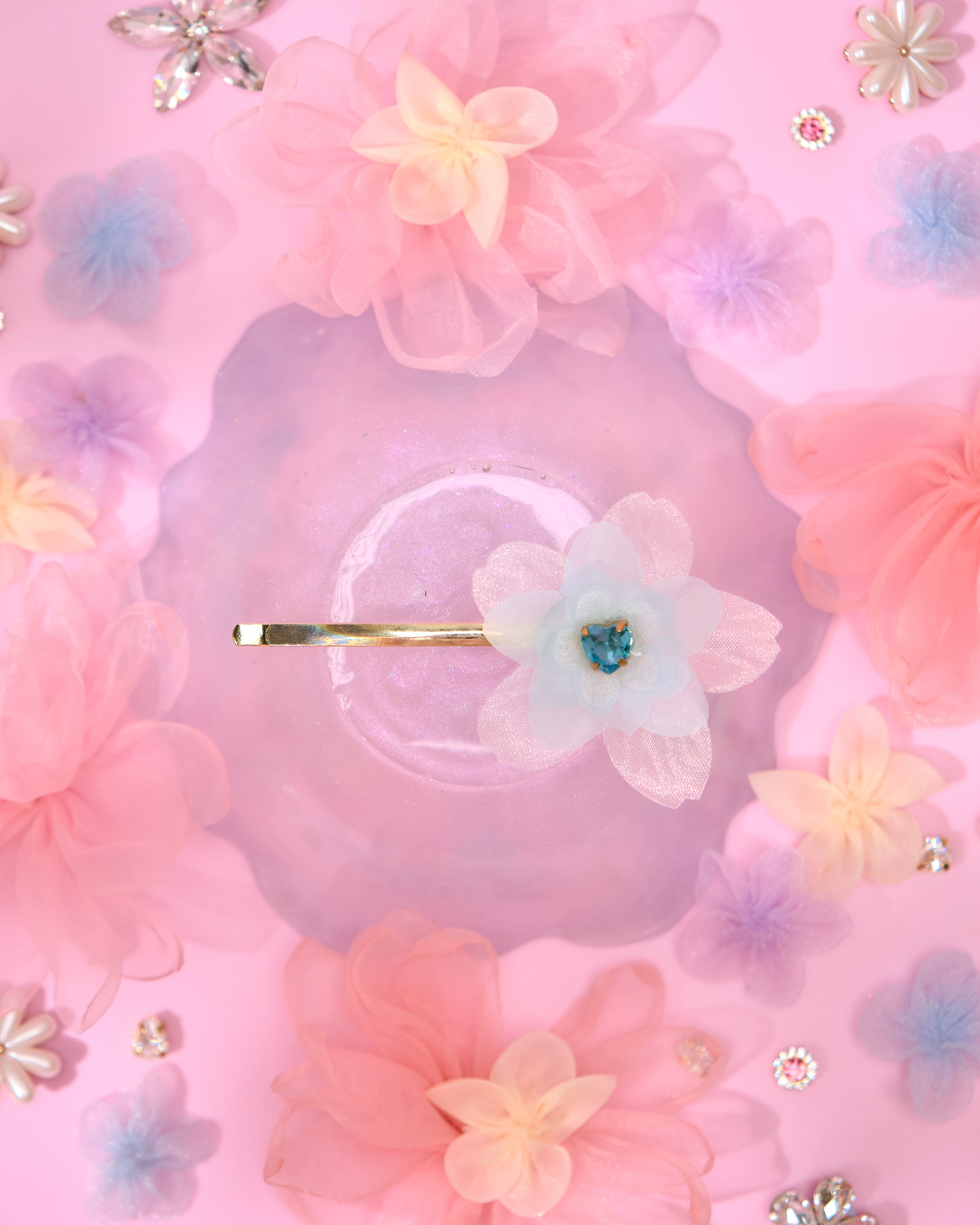 13747 Summer Flower Hair Pin
