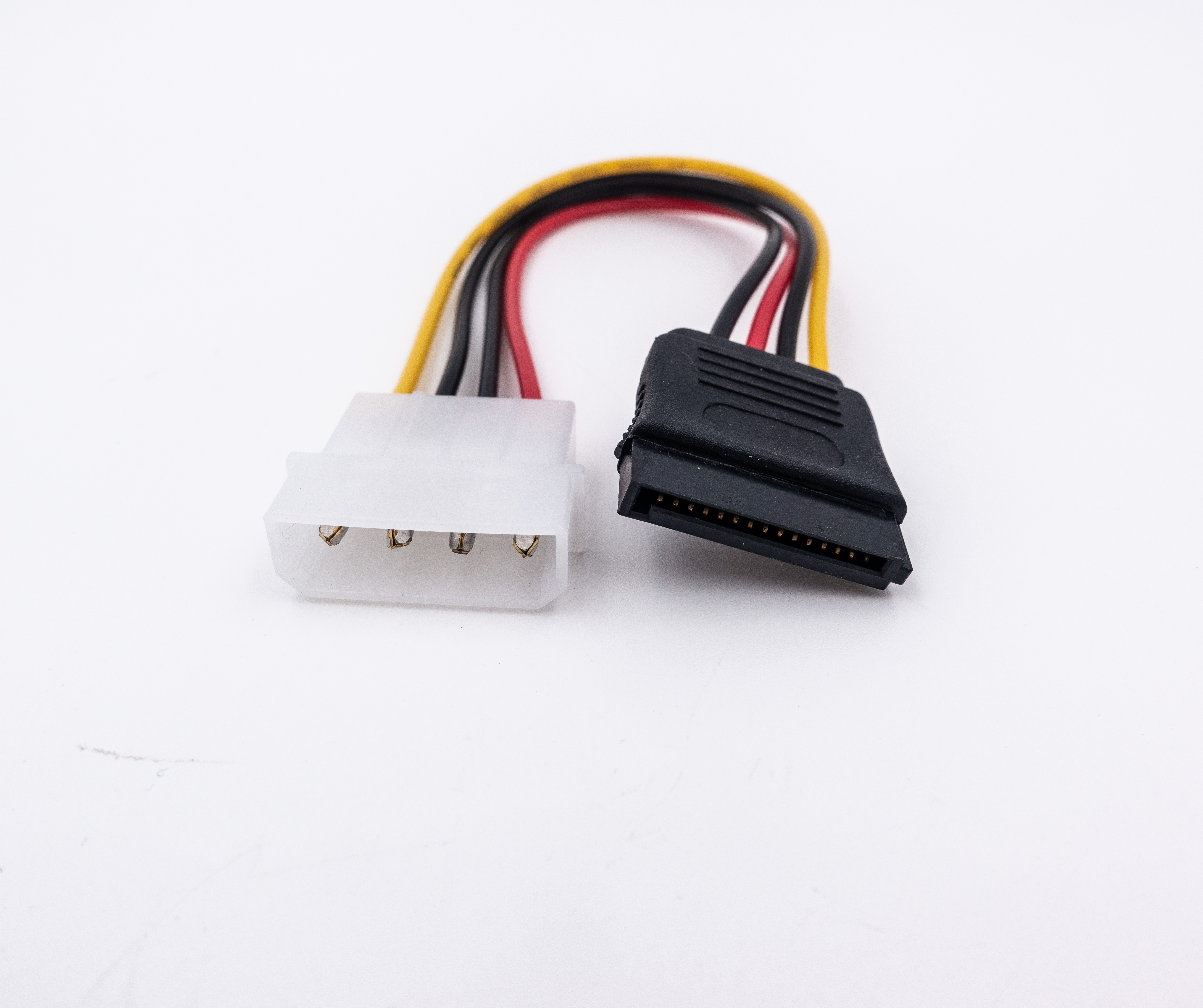 大4P 公頭 轉 SATA 母頭 轉接電源線 4P 公轉母 電源轉接線 轉接線
