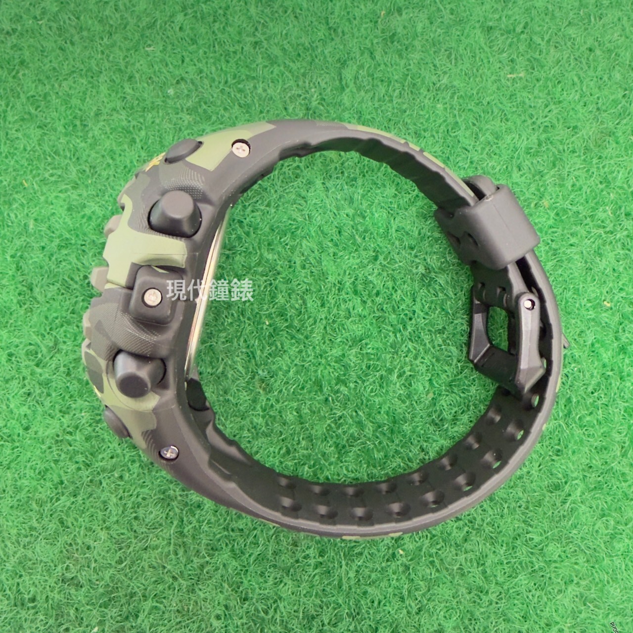 【G-SHOCK】Bold Camo 迷彩金系列手錶GA-V01CMG-3A 58.2mm 現代鐘錶