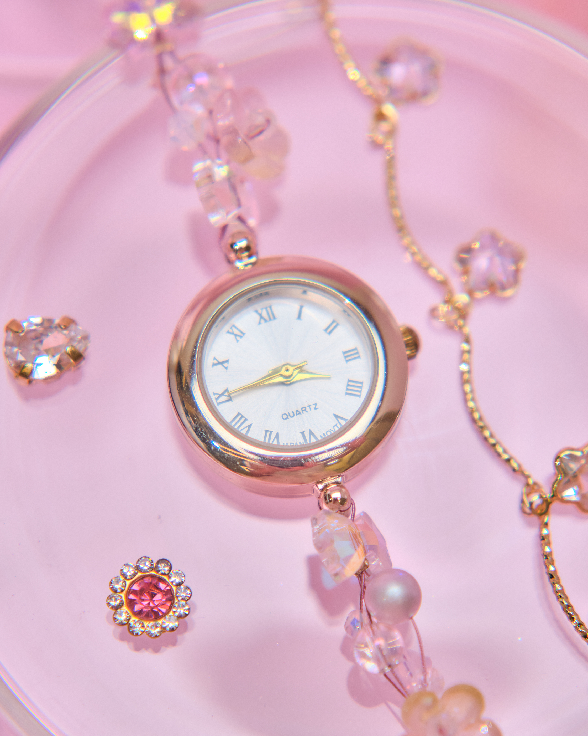 13745 Garden Party Floral Watch