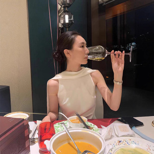 綢緞飄帶 赫本風上衣
