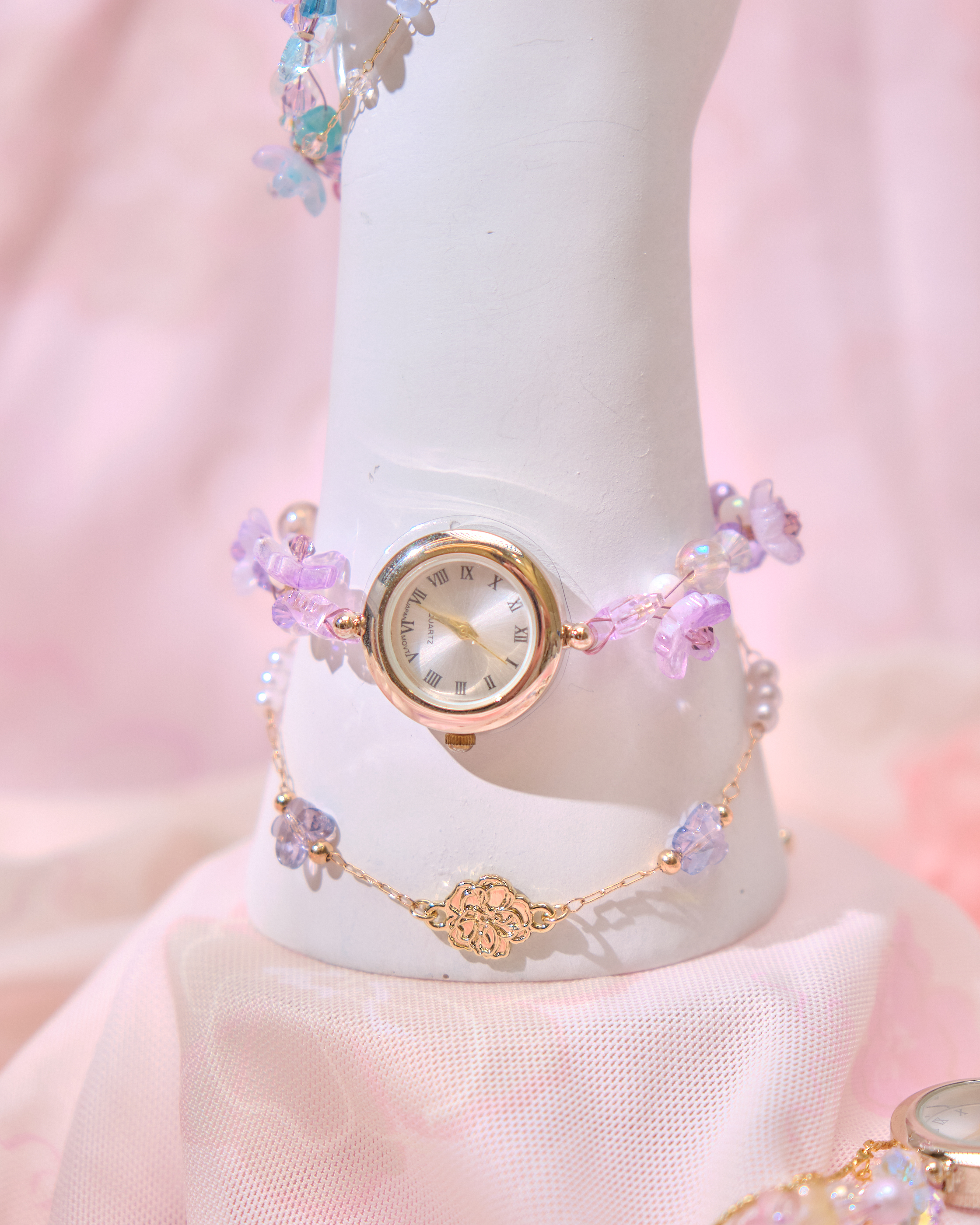 13741 Garden Party Floral Watch