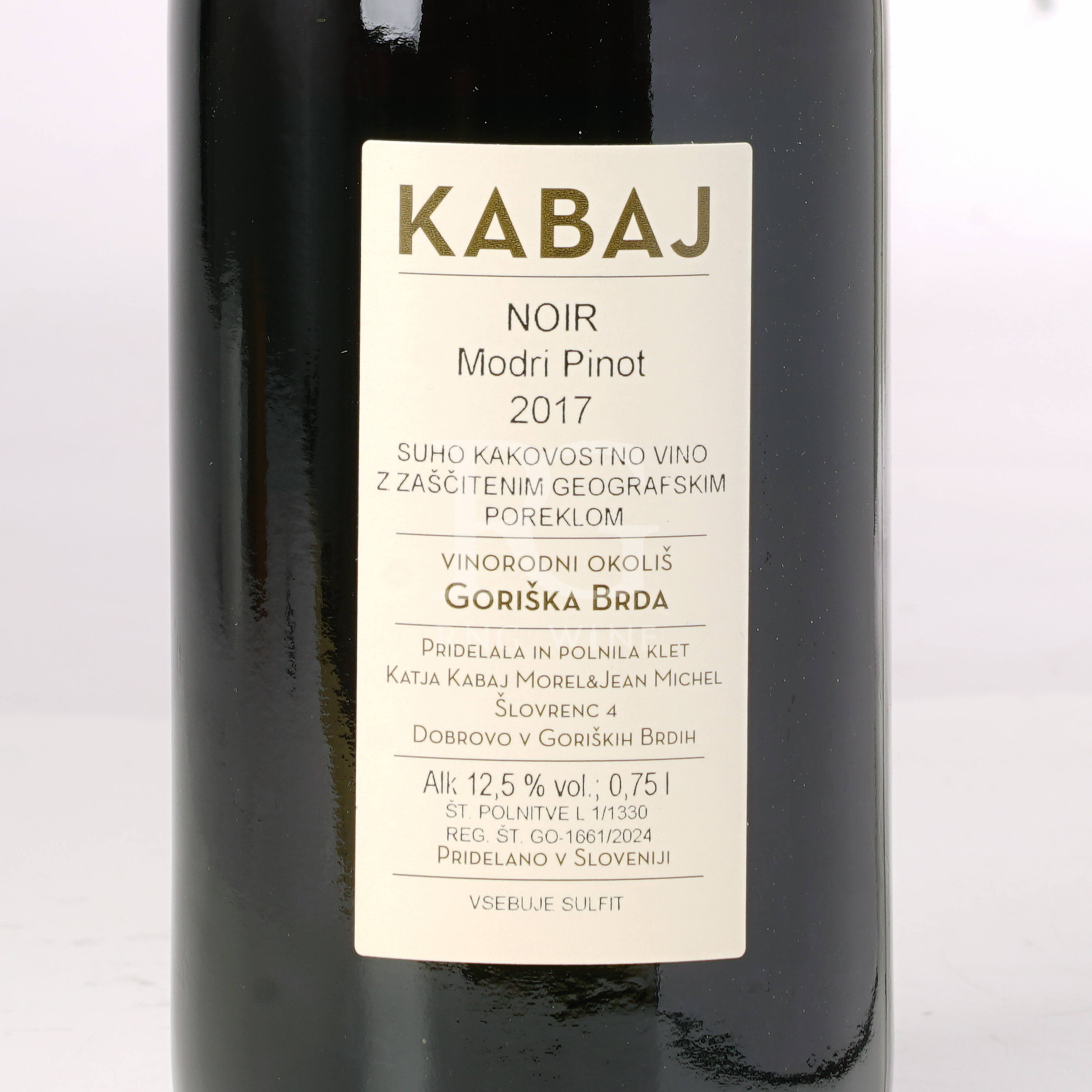 KABAJ Pinot Noir 2017