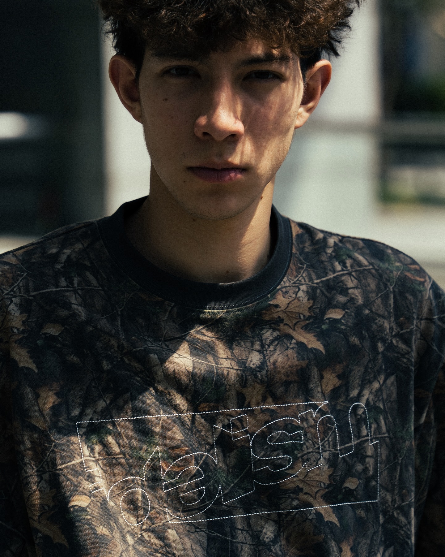 idealism 水洗電繡短T｜Stitch Tee（26SS）