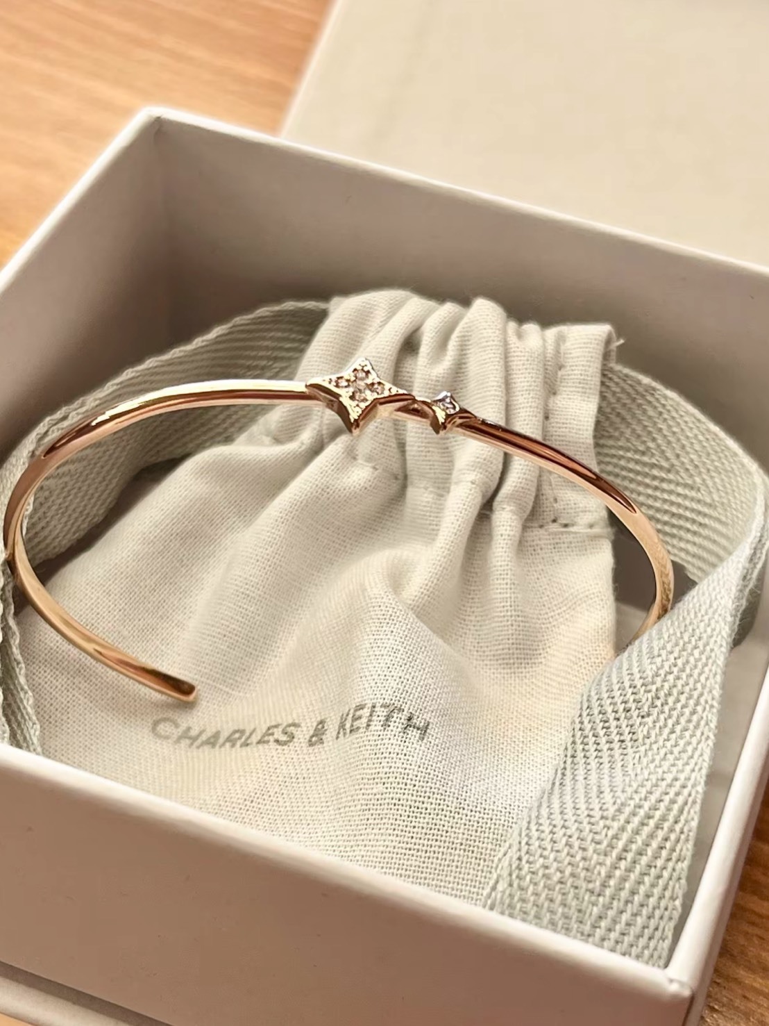 CHARLES&KEITH 小CK 無邊星穹系列 手鐲 女款