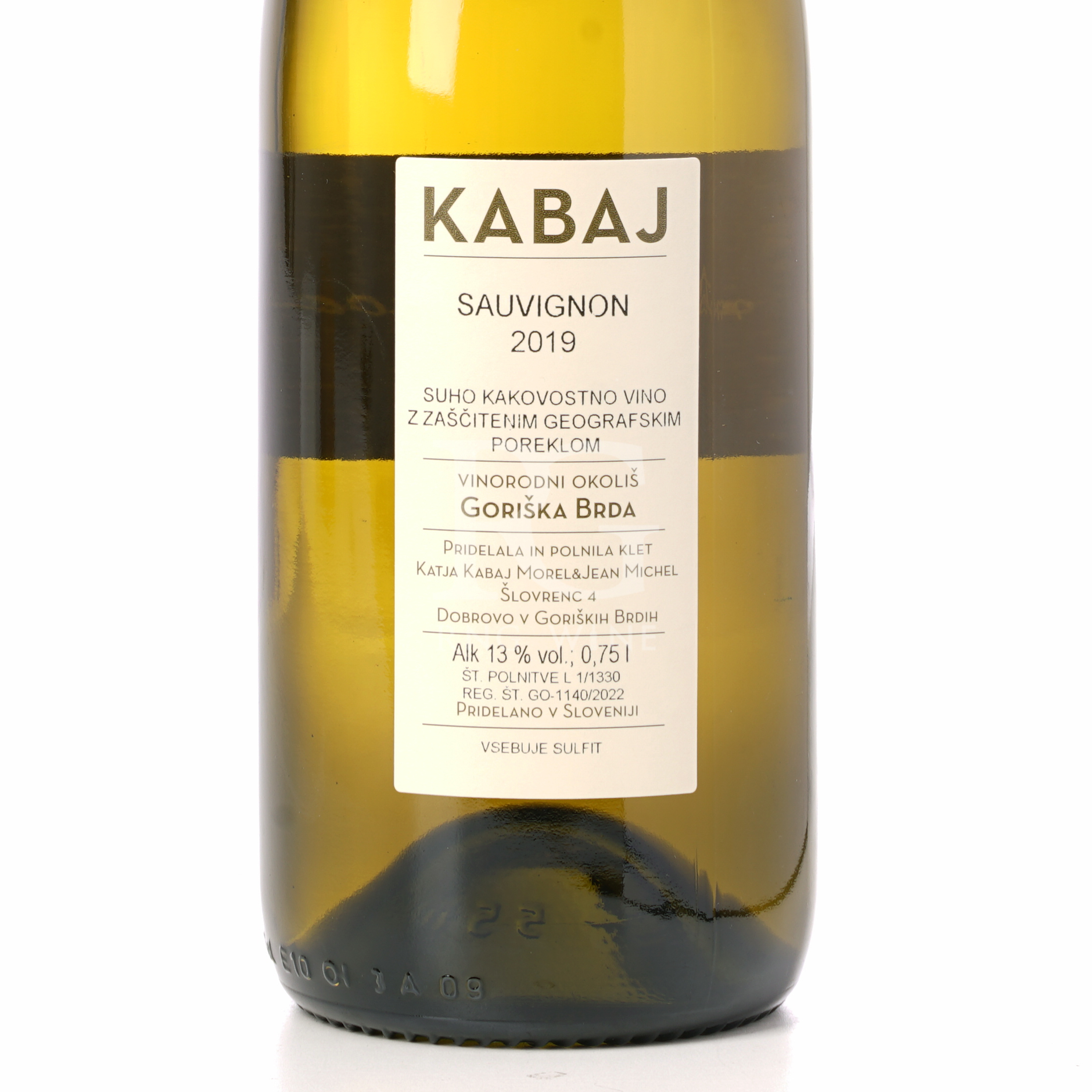 KABAJ Sauvignon Blanc 2019