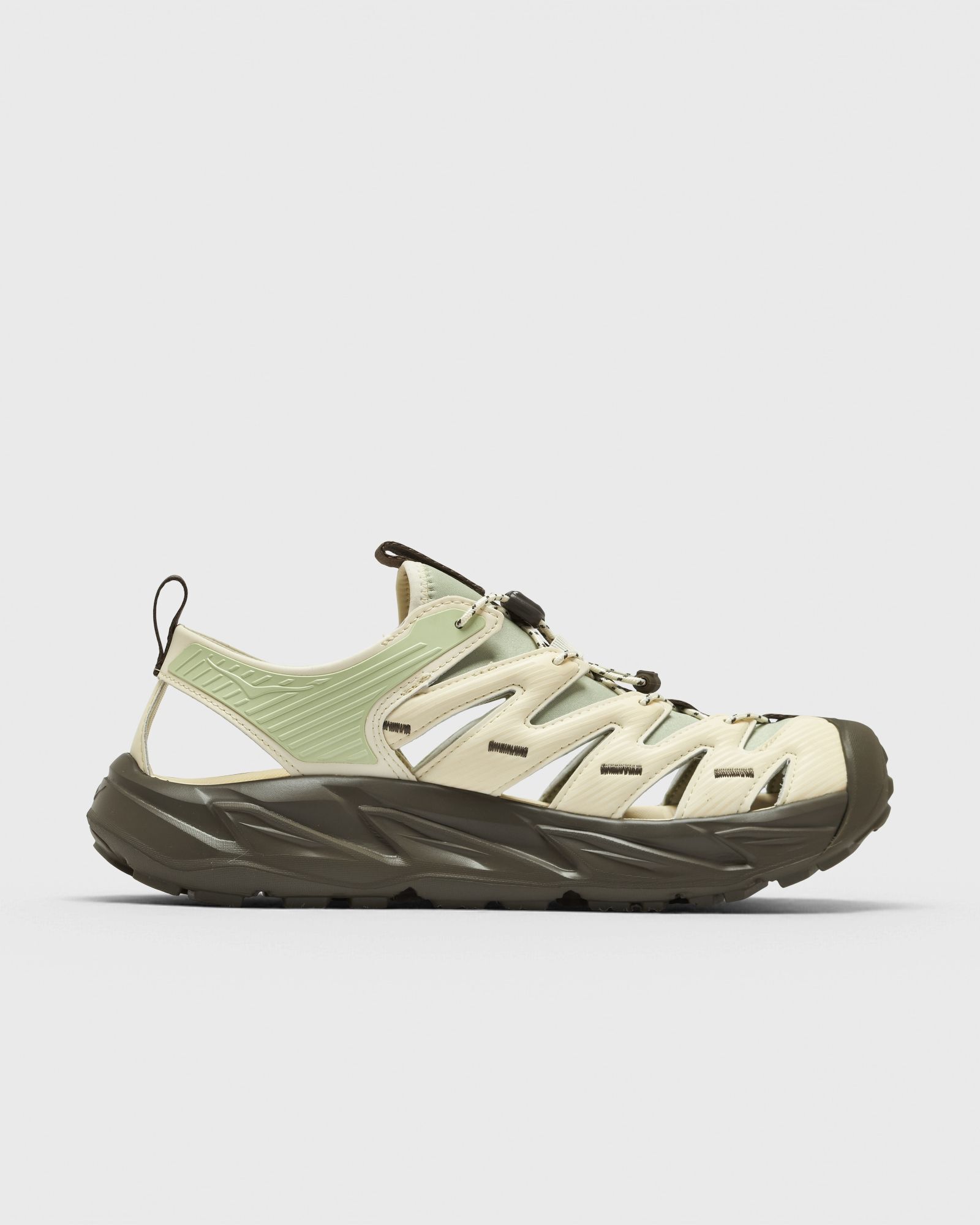 預購┃HOKA ONE ONE Hopara 戶外 機能 涼鞋 米 綠