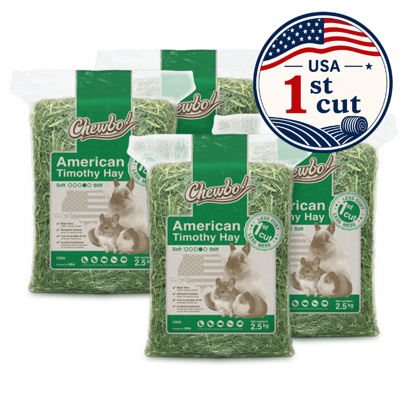 [激荀!] Chewbo 美國提摩西草一割 - 2.5kg x4包
