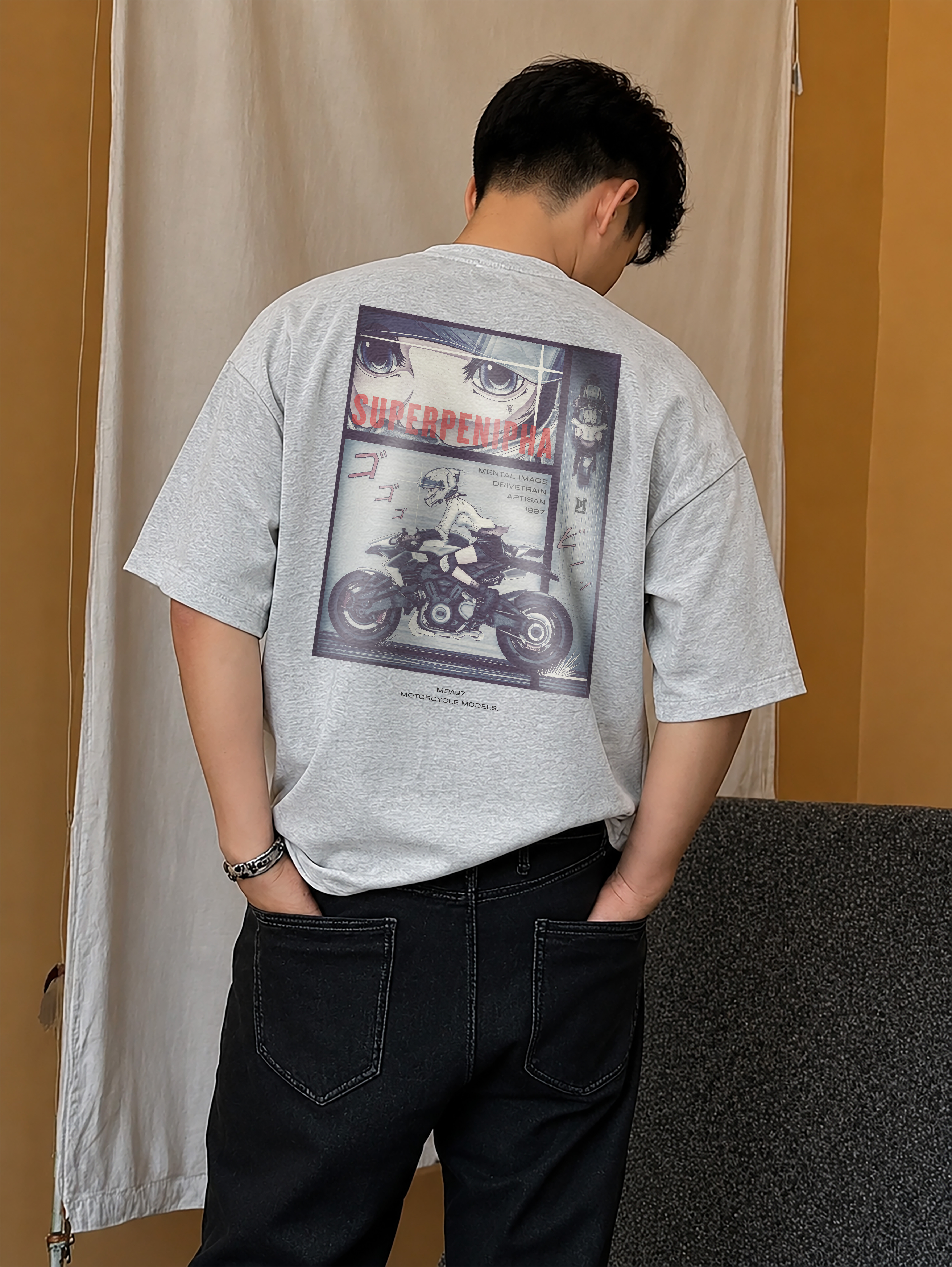 MDA97-MOTORCYCLE MODELS.【異色版】- 重磅落肩〈MDA9703〉
