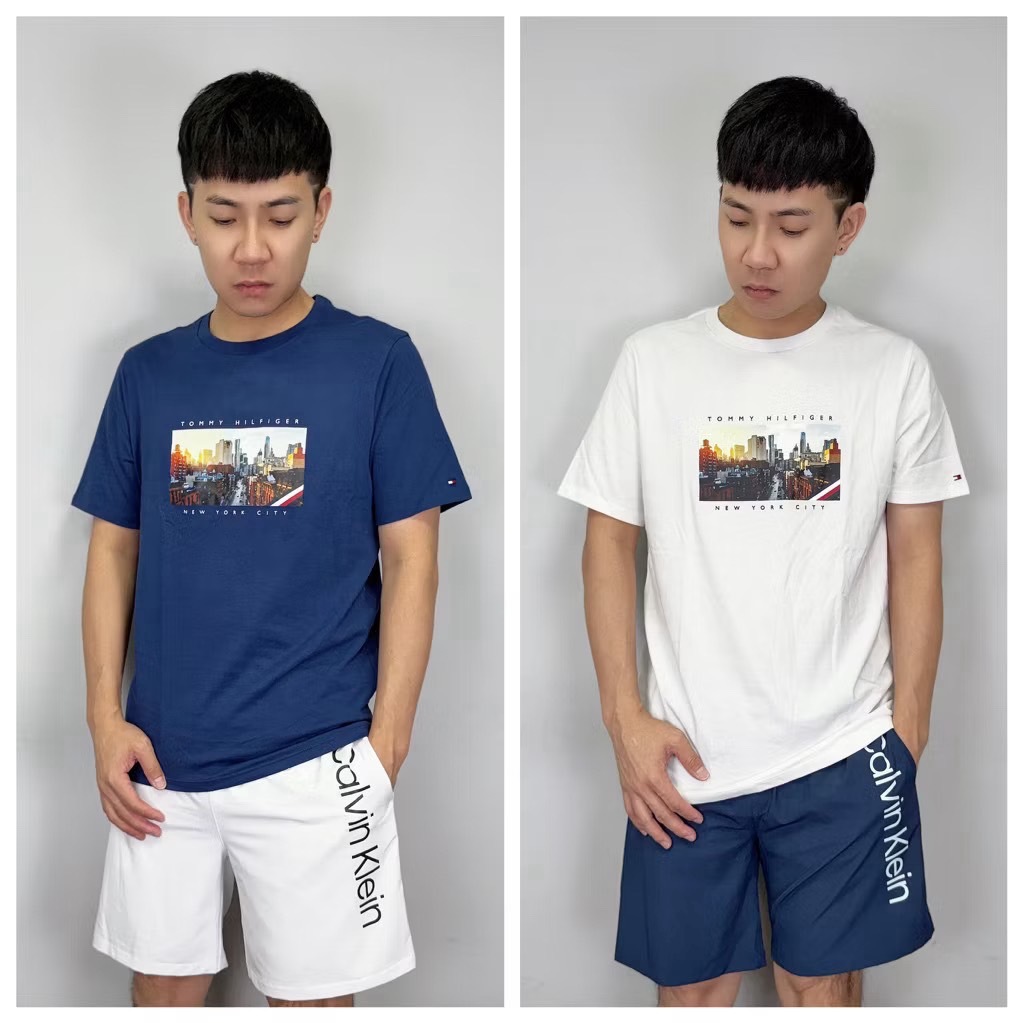 Tommy Hilfiger 紐約城市街景 短袖上衣 短T