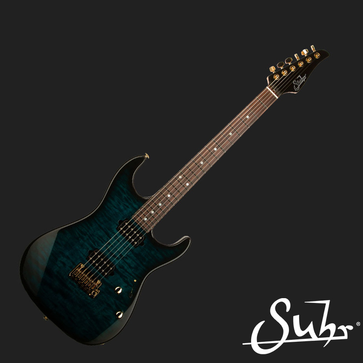 限定款 Suhr STANDARD Thin Burst LE Trans Teal 電吉他