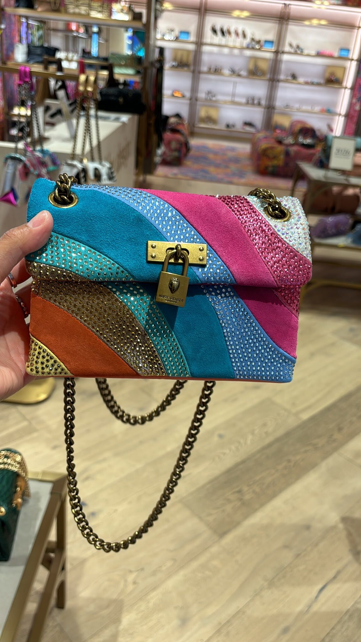 英國代購 - KG Kurt Geiger FABRIC MINI BRIXTON MULT/OTHER