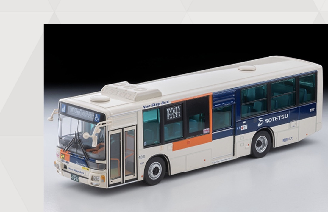 預訂 Pre Order - Tomytec LV-N342c Mitsubishi Fuso Aero Star Non-Step Bus (Sotetsu Bus)