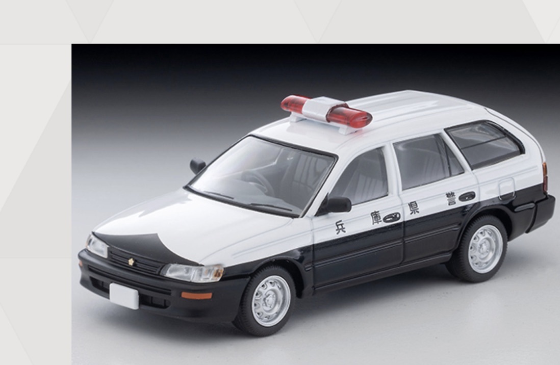 預訂 Pre Order - Tomytec LV-N383a Toyota Corolla Van DX Patrol Car (Hyogo Prefectural Police)