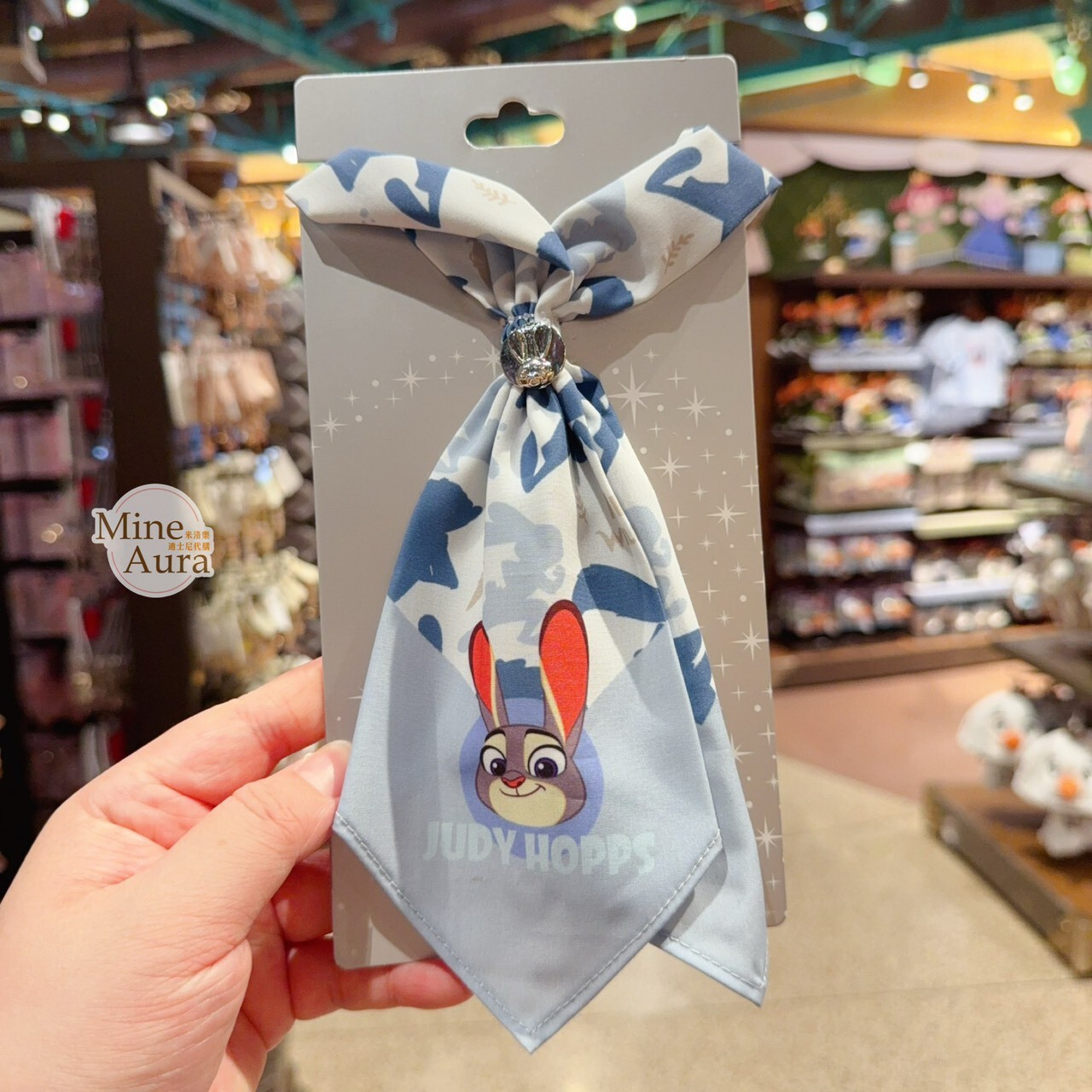 哈茱蒂 Judy 兔 領巾 造型 項鍊 首飾 動物方城市 Zootopia -上海迪士尼樂園