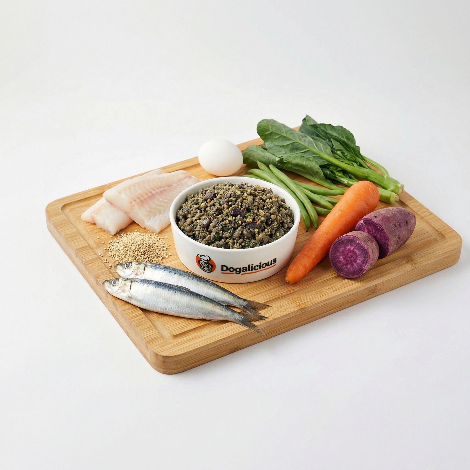 Dogalicious 狗狗鮮食 低敏魚肉餐（急凍-18度）(5 x 50g) (PF115HK5)