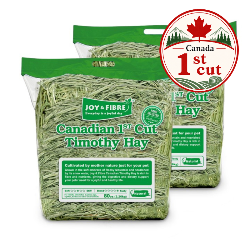 Joy & Fibre 加拿大一割提摩西草 (環保版) - 80oz x 2包